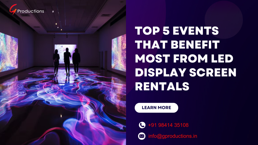 LED Display screen rentals