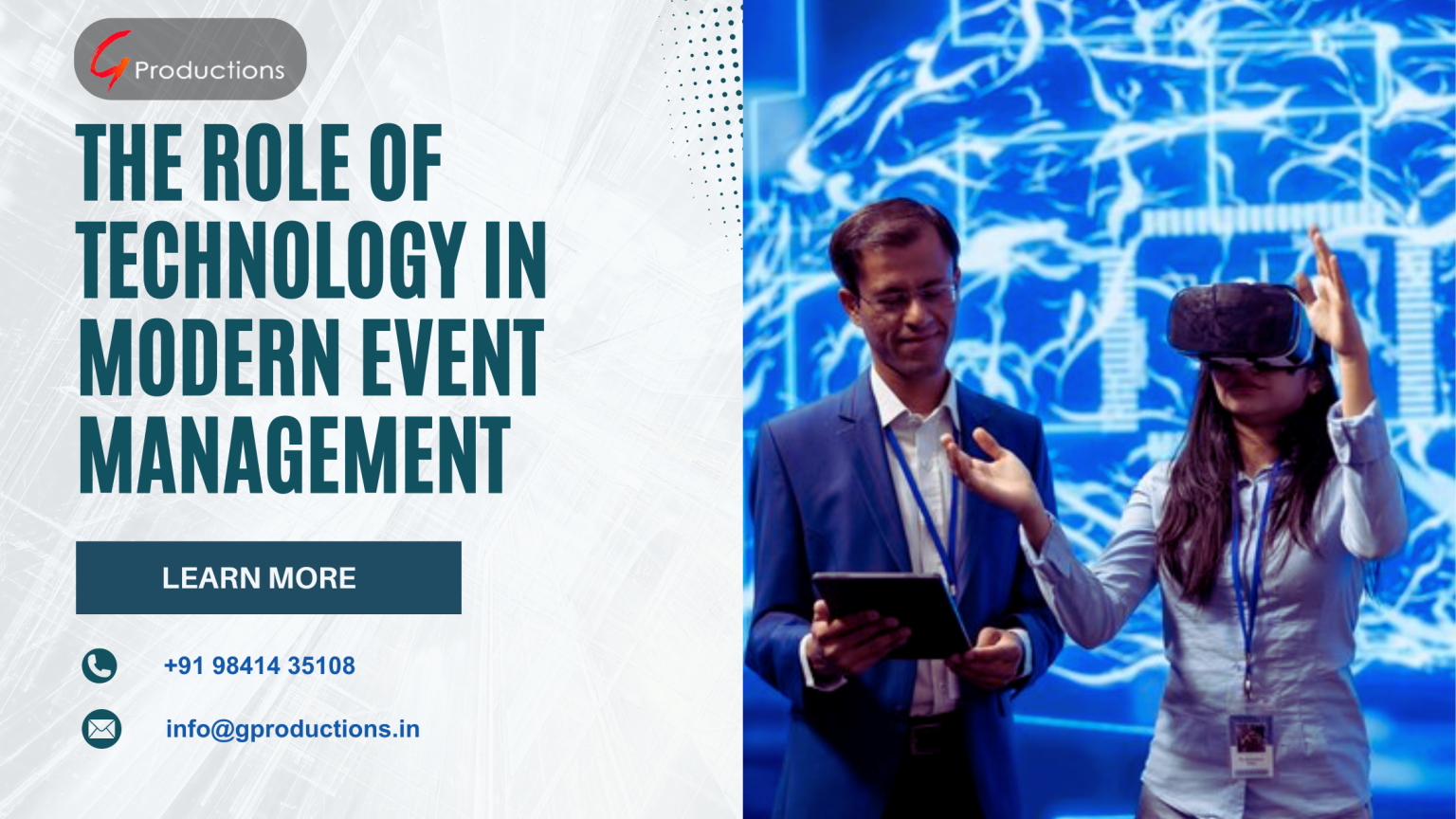 The Role of Technology in Modern Event Management - Gproductions