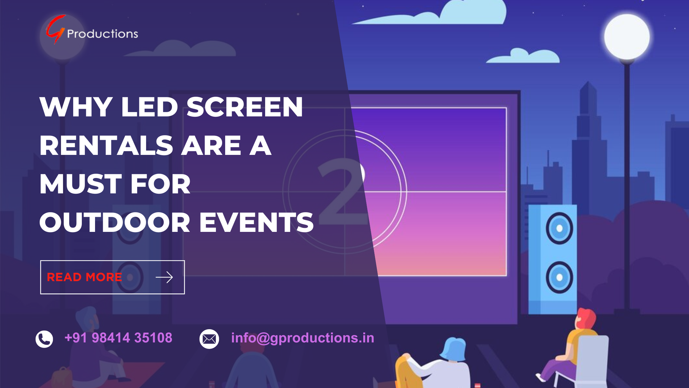 Why LED Screen Rentals are a Must for Outdoor Events
